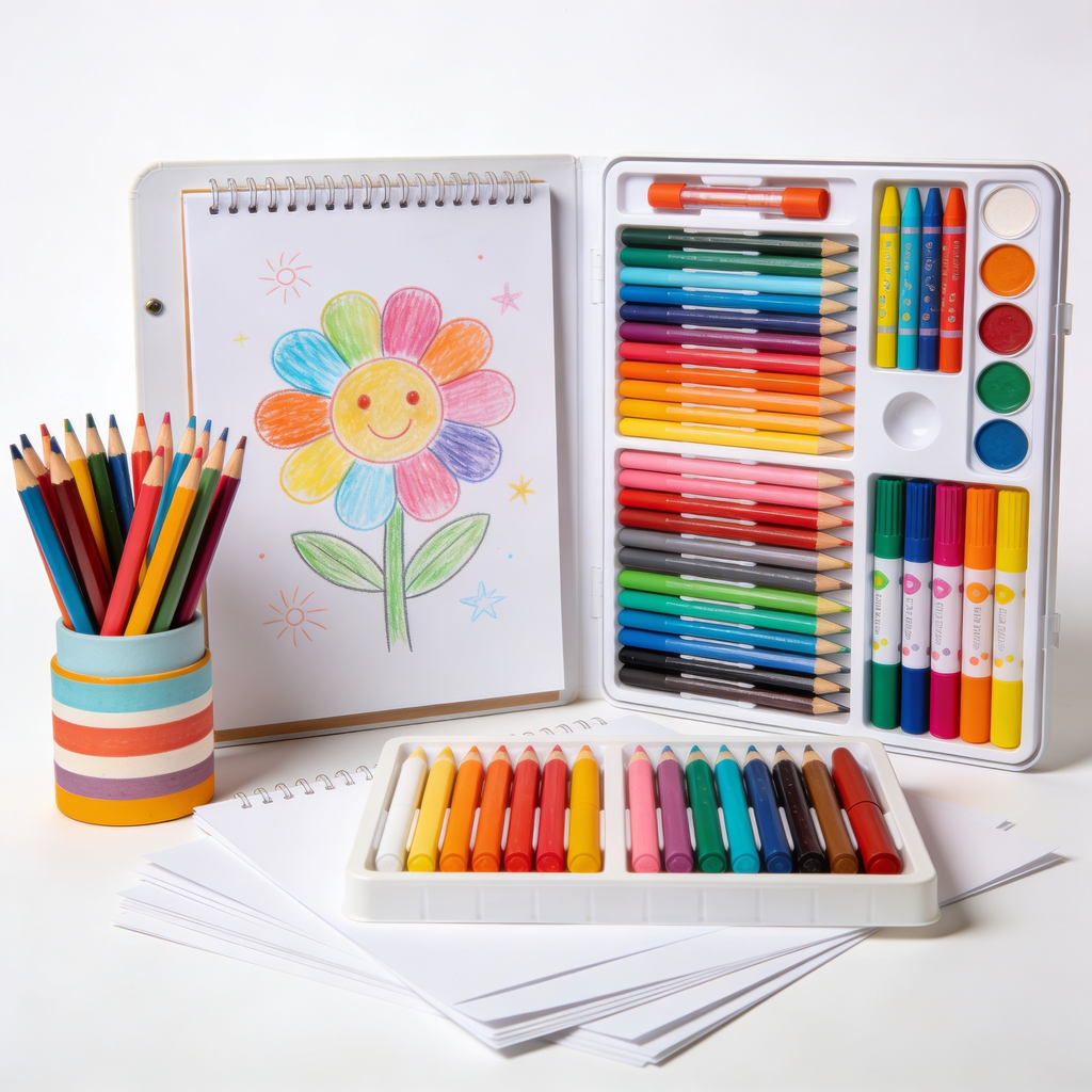 sognofelice.com Set Ritorno a Scuola - Confezione da 5 Attività Artistiche per Bambini e Bambine