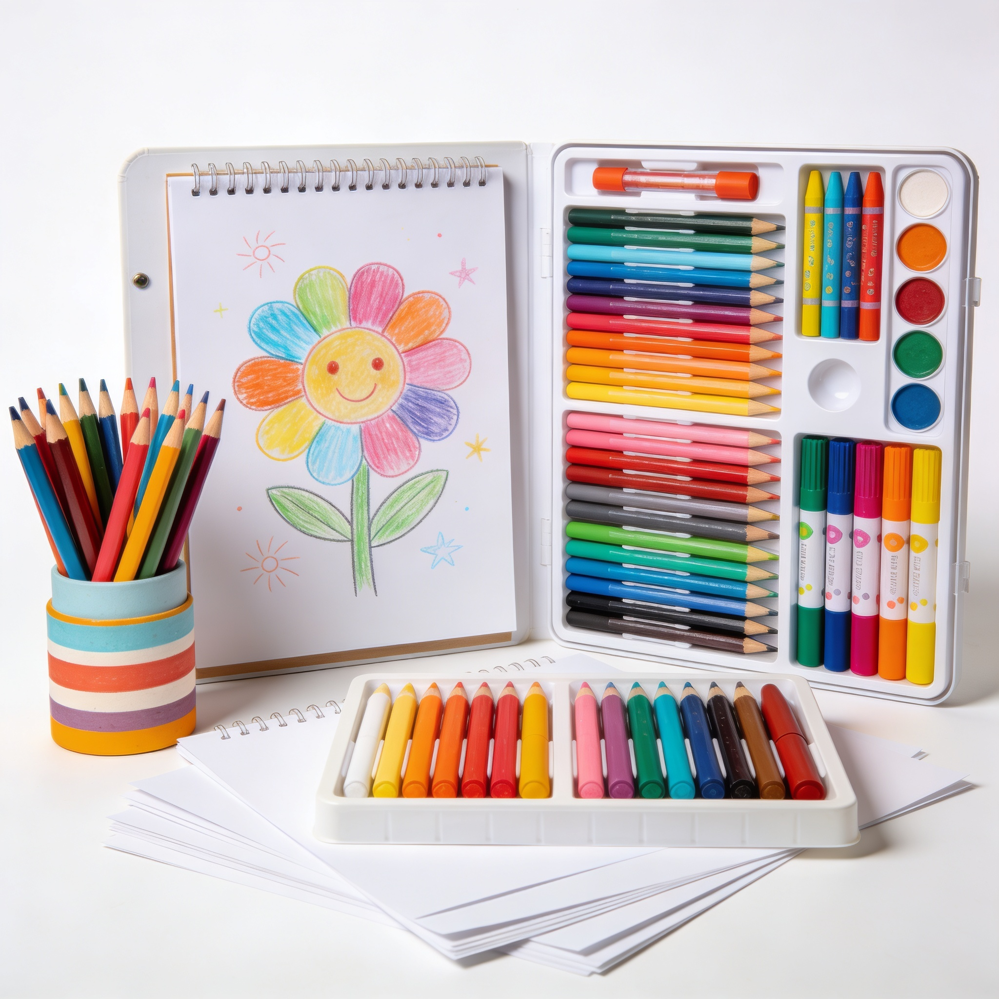 sognofelice.com Set Ritorno a Scuola - Confezione da 5 Attività Artistiche per Bambini e Bambine