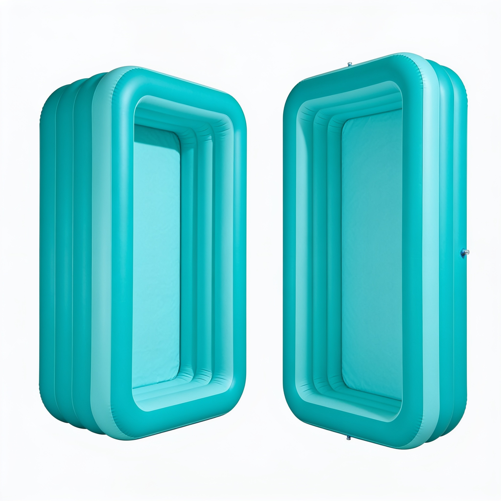 sognofelice.com Piscina Rettangolare per Bambini Color Acquamarina 2 m
