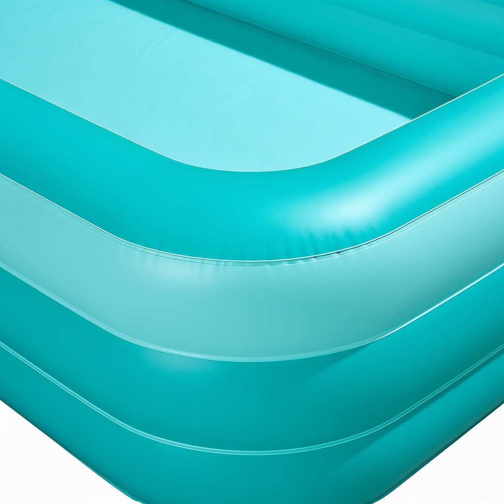 sognofelice.com Piscina Rettangolare per Bambini Color Acquamarina 2 m